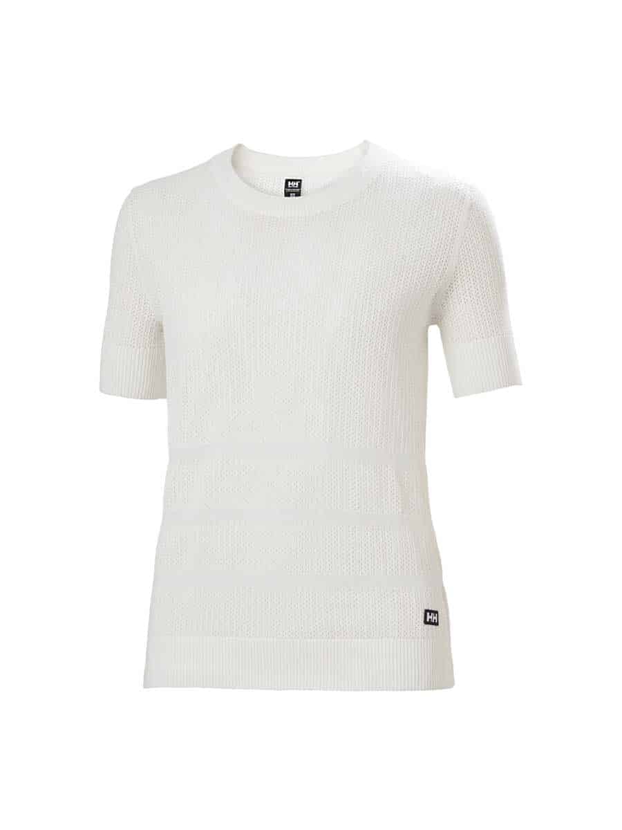 voor mij diamant Winst Thalia knit t-shirt off white | Mall of Norway