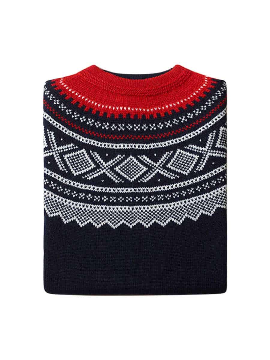 MOLIMARKS Royal Blue Knit Sweater